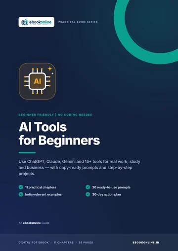 AI Tools for Beginners eBook cover