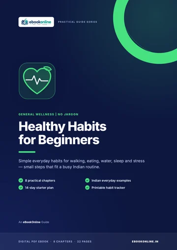 Healthy Habits for Beginners eBook cover