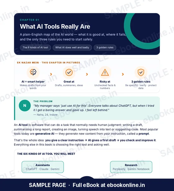 15+ AI Tools + 30 Ready Prompts PDF eBook – sample page 2