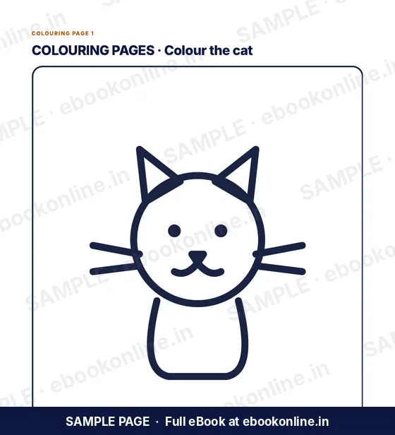 Easy Drawing for Kids PDF eBook – sample page 3