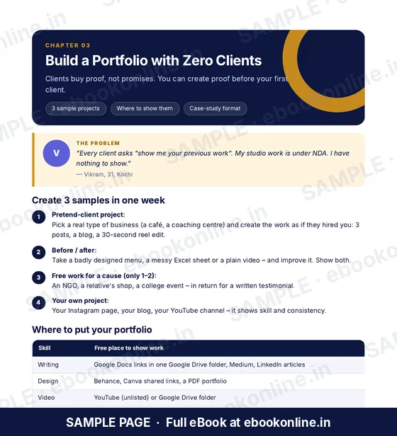 Freelancing for Beginners PDF eBook – sample page 2