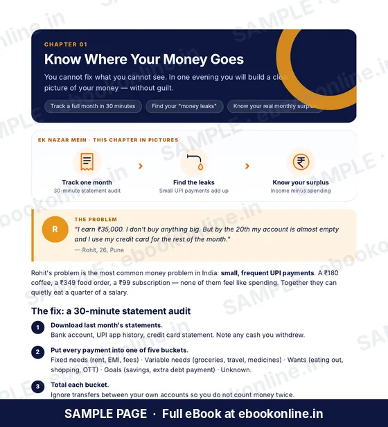 Money Basics for Beginners PDF eBook – sample page 2
